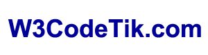 W3 Code Tik